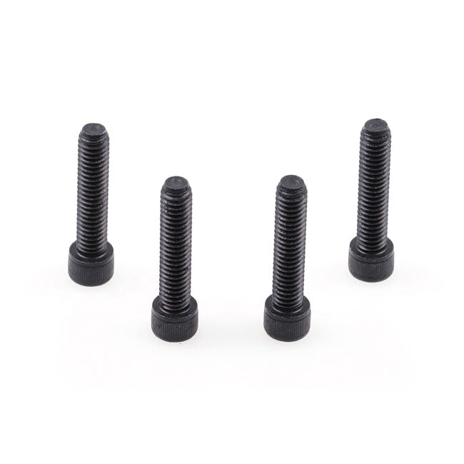 Handlebar Clamp Screws Black For M8 Softail: 18-23 Breakout