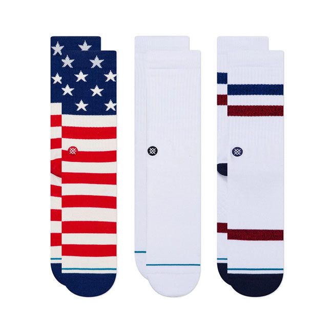 Stance The Americana Socks - Pack Of 3