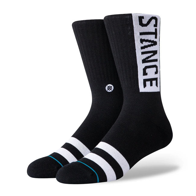 Stance Logo Socks Black