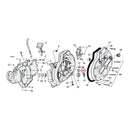 Sprocket Shaft Bearing Spacer Shim .100 Inch