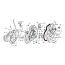 Sprocket Shaft Bearing Spacer Shim .106 Inch