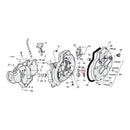 Sprocket Shaft Bearing Spacer Shim 114 Inch For 77-03 XL NU