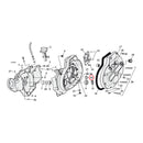 Sprocket Shaft Bearing Spacer Shim .098 Inch