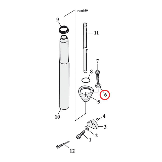 Washer Bolt Tappet Guide For 90-03 XL NU