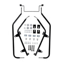 Bagger Tail Bag Mount Kit Black For 07-17 Softail Fatboy With 200 Tire And Low Exhaust NU