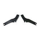 Detachable Sissy Bar Side Plates Black For 09-21 Touring