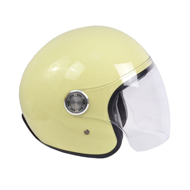 By City The City Open Face Helmet Beige Shiny