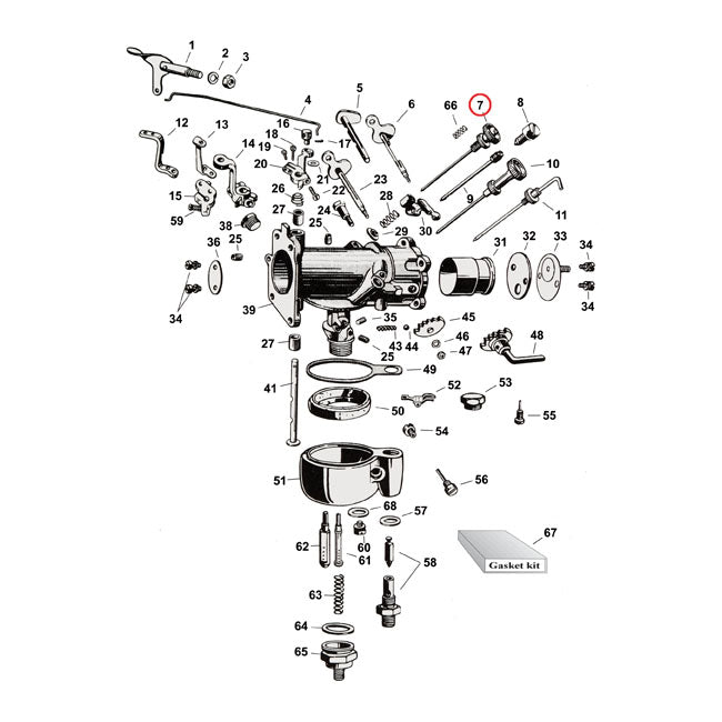 High Speed Needle Adjustable For 37-52 45 Inch WL