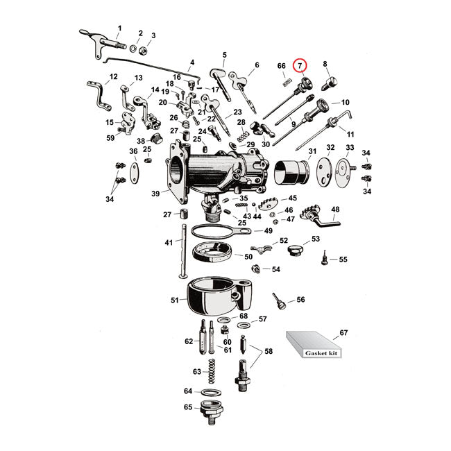 Adjustable Highspeed Needle For 37-52 45 Inch