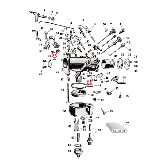 Plug Screw Idle Passage For L33-65 All H-D