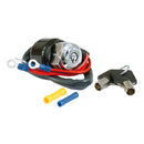 Dyna Style Ignition Switch Round Key 3-Wire Chrome For 94-99 Dyna