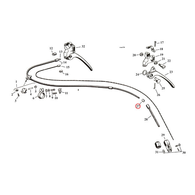 Nut Felt Washer Packing For 30-40 45 Inch
