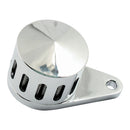 Crankcase Breather Filter Slotted Chrome
