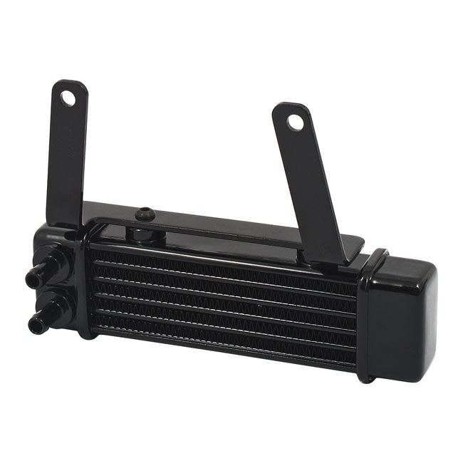 Horizontal Oil Cooler 6-Row Black