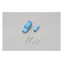Connector Set For Turn Signal - 2 Pole Honda-A Light Blue