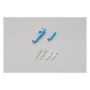 Connector Set For Turn Signal - 2 Pole Honda-B Light Blue