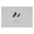 Connector Set For Turn Signal - 2 Pole Suzuki Black