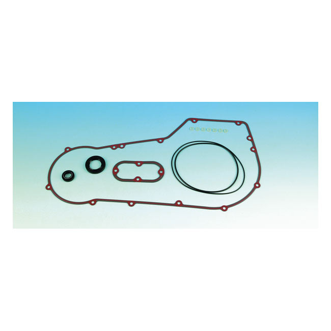 Inner / Outer Primary Cover Gasket & Seal Kit For 89-93 Softail