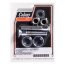 Lower Dyna Shock Mount Kit Chrome For 02-05 Dyna