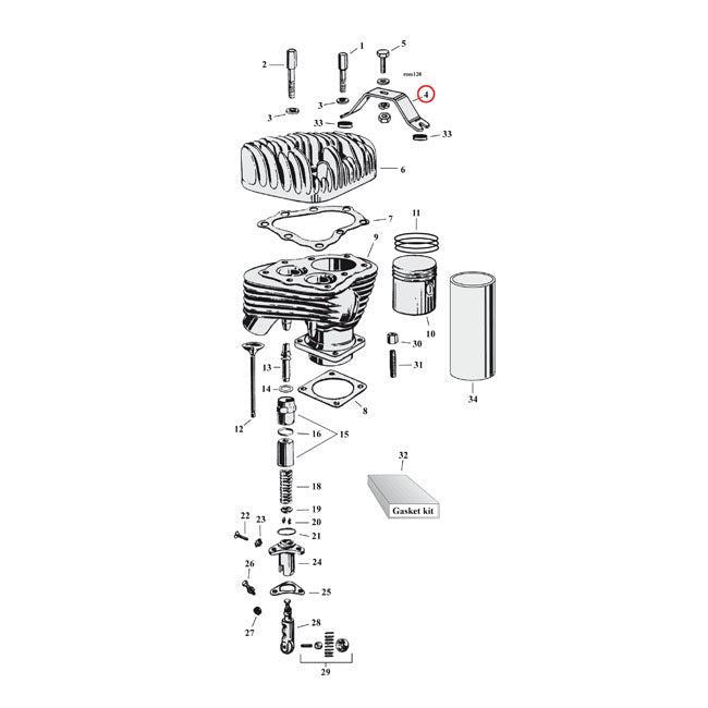 Motormount Bracket For 29-73 G