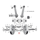 Lockwasher Pinion/Sprocket Shaft