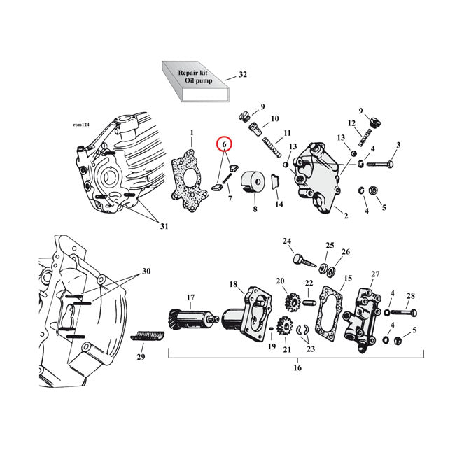 Vane Feed Pump For 37-73 45 Inch SV NU