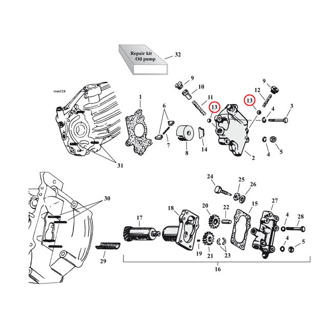 Ball 7/32 Inch Diameter Oil Pump For 37-73 45' SV NU OIL PUMP