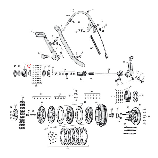 Thrust Washer Clutch Gear Bearing
