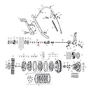 Spring Pushrod Seal Kit For 41-73 45 Inch SV NU 1 USED
