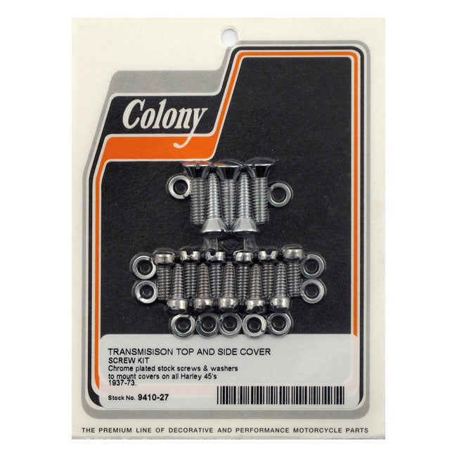 Top & Side Cover Screw Kit Transmission For 37-73 45 Inch SV