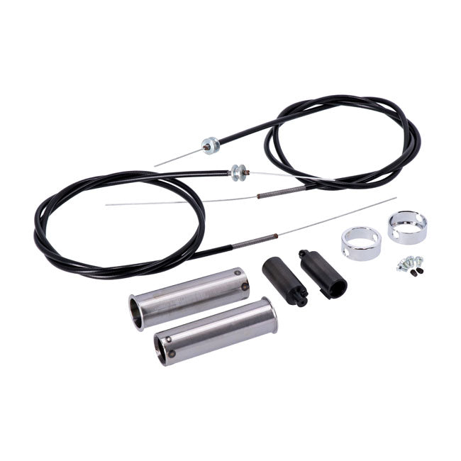 Springer Handlebar Throttle Kit For 49-53 H-D