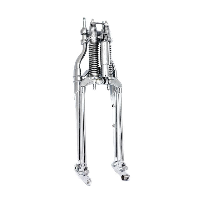 Reproduction Springer Fork All Chrome With Left Brake Caliper Mount