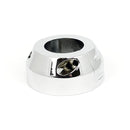 Custom Throttle Clamp E-Throttle Chrome For 08-23 H-D With e-throttle and 1 Inch Diameter grip area