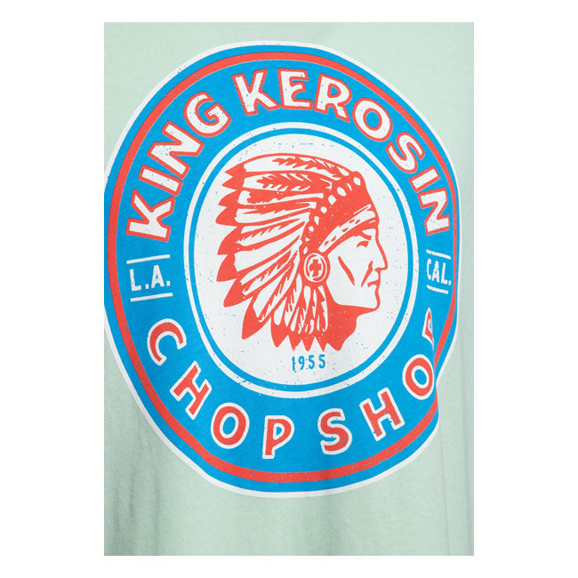 King Kerosin Chop Shop T-Shirt Mint