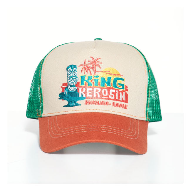 King Kerosin Tiki Surf Trucker Cap