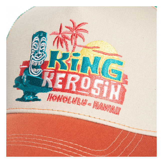 King Kerosin Tiki Surf Trucker Cap