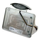 License Plate Bracket Kit Polished For 08-17 Softail With LED Mini Tail Light For German