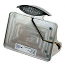 License Plate Bracket Kit Polished For 84-07 Softail NU With LED Mini Tail Light For German