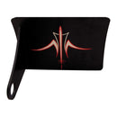 Curved License Plate Bracket Black For 84-07 Softail NU