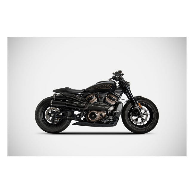Sportster S Top Gun Exhaust System Matt Black For 21-23 Sportster S RH1250S