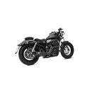 Sport 2-1 Exhaust XL Sportster Black For 03-13 XL883/1200 Sportster