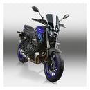 Vstream® Windshield Short Dark Tinted Pcq For 21-23 Yamaha MT-07