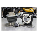 132 Inch Big Bore Kit Black Cylinders / Highlighted Fins For 17-23 M8 with 114 Inch engine