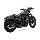 Upsweep 2-1 Exhaust Stainless Black For 04-13 XL Sportster NU