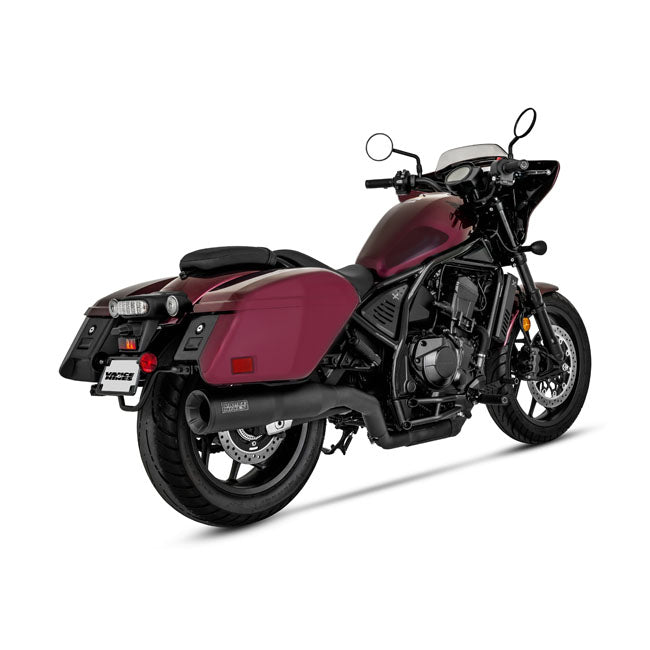 Hi-Output Slip-On Muffler Matte Black For Honda: 2023 Rebel 1100T