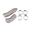 Hi-Output Rr Heat Shield Kit Brushed For 955839/955838 King Of The Baggers Race Replica Exhaust System Only