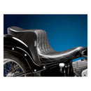 Lepera Cherokee 2-Up Seat Diamond Stitch For 06-17 Softail With 200mm tire fender mounted NU
