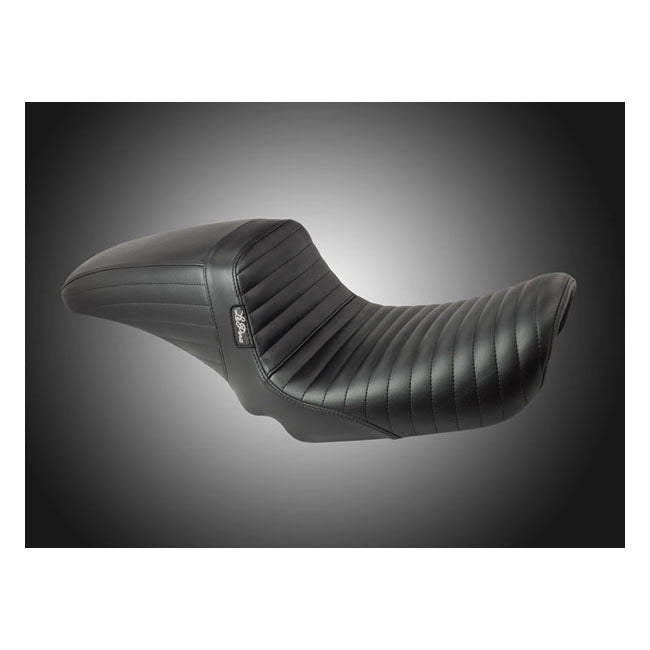 Lepera Kickflip Solo Seat Pleated Stitch For 96-03 Dyna