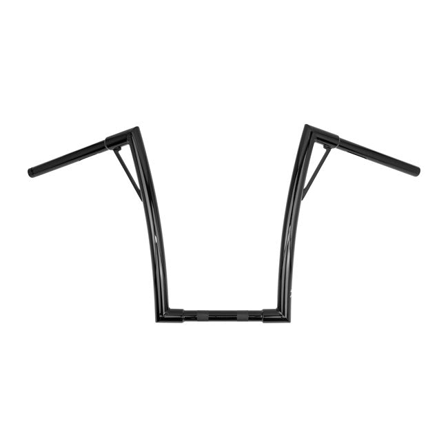 1-1/4 Inch Louie Bar 16” Rise Black For 82-23 H-D 88-11 Springers With 1 Inch I.D. risers