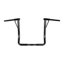 1-1/4 Inch Louie B Bar 16” Rise Black For 08-23 FLHT